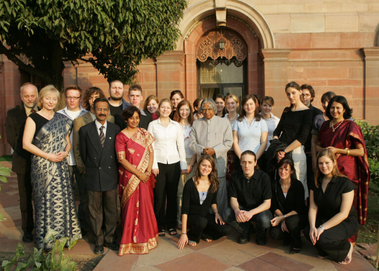 Meeting President of India