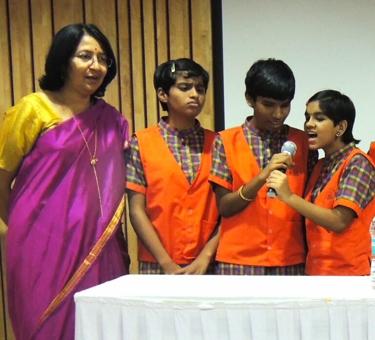 working with blind students
